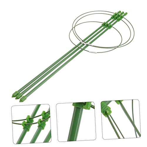 SOIMISS Gartenspalier Kletterpflanzen-stützkäfig Gemüsekäfigständer Blumenspalier Eisenspalier Für Garten Höhe Aus Robustem Material Mit Grüner Kunststoffbeschichtung Rostfrei Einfache von SOIMISS