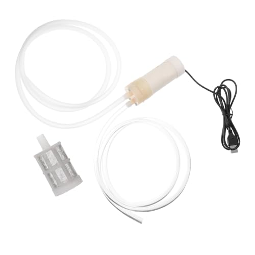 SOIMISS Praktische Mini Sumpfpumpe USB Betrieben Kompakt und Langlebig mit Edelstahlfilter für Pool Garten Balkon Effiziente Wasserentfernung von SOIMISS
