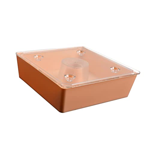 SOIMISS Quadratische Bienenfutterspender Und Bienenfutterschale Bienenwasserfutterspender Imkereiwerkzeug Aus Kunststoff Praktisch Und Einfach Zu Reinigen von SOIMISS