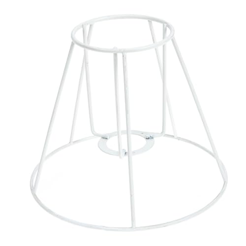 SOIMISS Praktischer Lampenschirmhalter aus Hochwertigem Eisen Dekorativer Metall lampenschirmrahmen für DIY Tischlampe und Stehlampe Langlebiger Lampenschirmbügel für Wohnraumbeleuchtung von SOIMISS