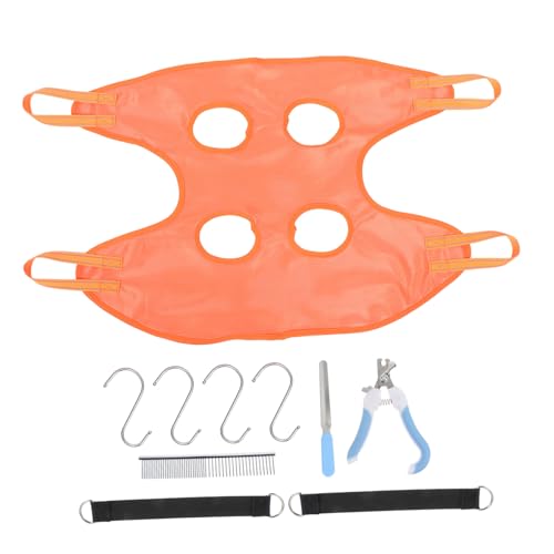 SOIMISS Professionelle Haustier-hängematte Edelstahl-krallenschneider Praktische Nagelpflege für Hunde Einfach zu Reinigen und Anwenden in Orange S SOIMISS Professionelle Haustier-hängematte Edelstahl-krallenschneider Praktische Nagelpflege für Hunde Einfach zu Reinigen und Anwenden in Orange S von SOIMISS