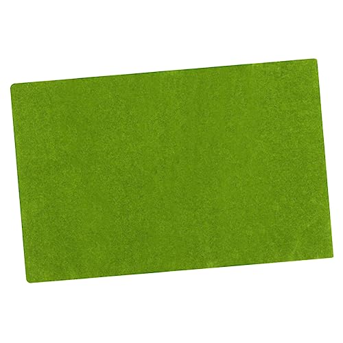 SOIMISS Rasenpapiermodell Moos Falsches Gras Realistisch Rasenmatte Für Modelleisenbahnen Gebäude Gefälschte Grasmatte Material DIY Rasenpapier Kunstrasenfliesen Drinnen Grün Modell Rasen von SOIMISS