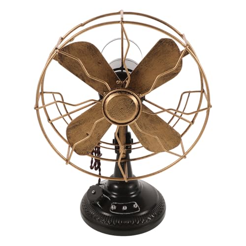 SOIMISS Retro-fan-ornamente Retro-tischventilator Schreibtischlüfter Vintage Fan-tischplatte Kleiner Tischventilator Form Antiker Tischventilator Vintage-schreibtischventilator Eisen SOIMISS Retro-fan-ornamente Retro-tischventilator Schreibtischlüfter Vintage Fan-tischplatte Kleiner Tischventilator Form Antiker Tischventilator Vintage-schreibtischventilator Eisen von SOIMISS