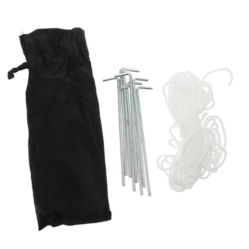 SOIMISS Robuste Lange Zeltheringe aus Stabiles Teiliges Campinghering mit Nylonbeschichtung Einfache Installation Wetterbeständig für Zelte Planen und Hängematten im Outdoor Bereich von SOIMISS