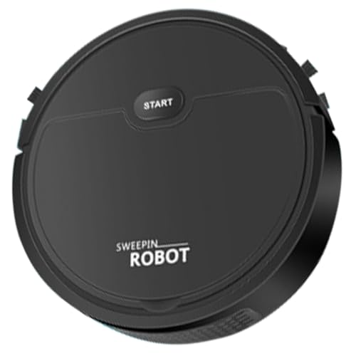 SOIMISS Robuster Automatischer Saugroboter mit Laufzeit Doppelseitigen Bürsten Schlankem Design für Eckenreinigung Geeignet für Tierhaare Staub und Kleine Verschmutzungen für Teppich und SOIMISS Robuster Automatischer Saugroboter mit Laufzeit Doppelseitigen Bürsten Schlankem Design für Eckenreinigung Geeignet für Tierhaare Staub und Kleine Verschmutzungen für Teppich und von SOIMISS