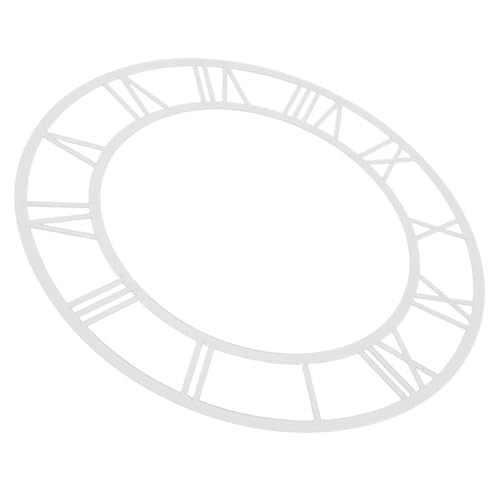 SOIMISS Römische Ziffern Wandtattoo Uhr Aufkleber Spiegel Oberfläche Rundes Ziffernblatt Wanddekoration Wohnzimmer Hotel Flur DIY Wanduhr Silber SOIMISS Römische Ziffern Wandtattoo Uhr Aufkleber Spiegel Oberfläche Rundes Ziffernblatt Wanddekoration Wohnzimmer Hotel Flur DIY Wanduhr Silber von SOIMISS