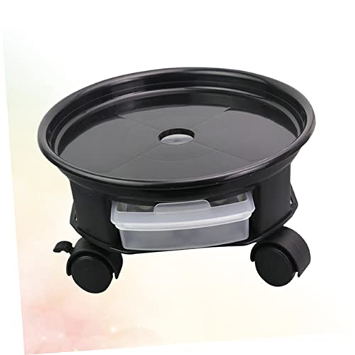 SOIMISS Runder Blumentopf Untersetzer Schublade Pflanzentopf Basis für Einfache und Schwarz SOIMISS Runder Blumentopf Untersetzer Schublade Pflanzentopf Basis für Einfache und Schwarz von SOIMISS