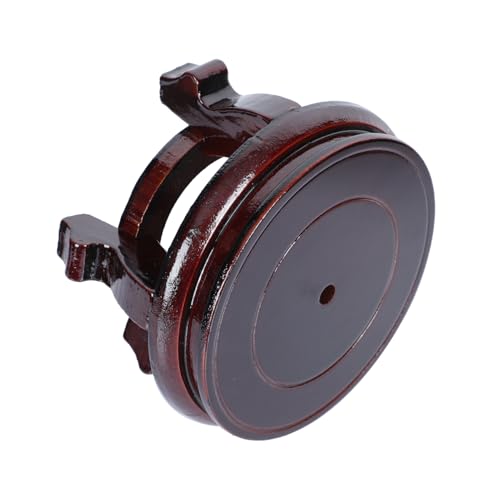 SOIMISS Runder Holzständer für Blumentöpfe und Dekorationen aus Massivem Hartholz Höhe bis Tragkraft Vielseitiger Ornamenthalter für Zuhause Büro von SOIMISS