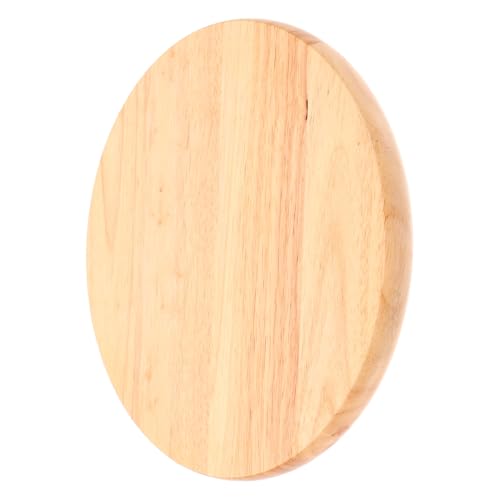 SOIMISS Runder Massivholz Hocker Sitzfläche Ersatz Robust Langlebig Holz Oberfläche Passend für Kantinen Runde Sitzkissen Gartenstühle Zubehör von SOIMISS