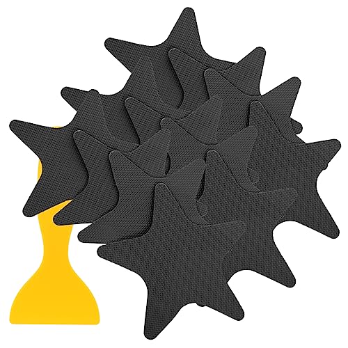 SOIMISS Rutsch Badewannenaufkleber Teiliges Peva Stern Design Selbstklebend rutschfest für Dusche Badewanne Treppen und Pool Stark Haftend Einfach Anzubringen Schwarz SOIMISS Rutsch Badewannenaufkleber Teiliges Peva Stern Design Selbstklebend rutschfest für Dusche Badewanne Treppen und Pool Stark Haftend Einfach Anzubringen Schwarz von SOIMISS
