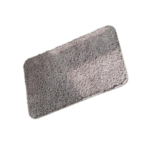 SOIMISS Rutschfester Schlafzimmerteppich aus Weichem Imitat Cashmere Saugfähige Fußmatte für Badezimmer und Eingangsbereich Dunkelgrau Komfortabel und Schnell Trocknend SOIMISS Rutschfester Schlafzimmerteppich aus Weichem Imitat Cashmere Saugfähige Fußmatte für Badezimmer und Eingangsbereich Dunkelgrau Komfortabel und Schnell Trocknend von SOIMISS