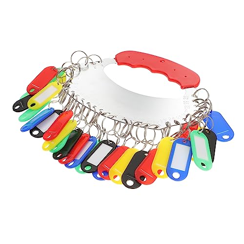 SOIMISS Schlüsselmanagement mit Key Tags und Halterung Praktischer Schlüsselaufbewahrungshalter für und Lager Beschriftbar und Vielseitig Einsetzbar von SOIMISS