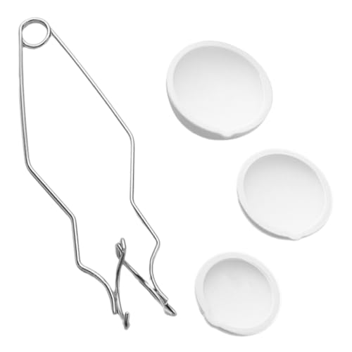 SOIMISS Schmelzofen mit Hitzebeständigen Stahlzangen Rutsch Griff für Sicheres Halten von Schmelztiegeln Geeignet für Gold Silber und Kupferschmelze im Labor und Schmuckhandwerk SOIMISS Schmelzofen mit Hitzebeständigen Stahlzangen Rutsch Griff für Sicheres Halten von Schmelztiegeln Geeignet für Gold Silber und Kupferschmelze im Labor und Schmuckhandwerk von SOIMISS