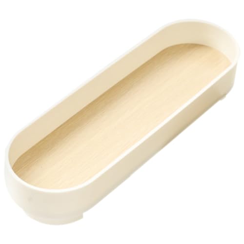 SOIMISS Schmuckablage aus Holz Multifunktionales Tablett für Ringe und Ohrringe Kosmetik Schmuckaufbewahrung Langlebig und Leicht zu Reinigen Stilvolles Design für Wohn Schreibtisch von SOIMISS