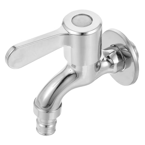 SOIMISS Schnell Öffnender Wand Wasserhahn mit Einhandbedienung Auslaufsicherer Waschmaschinen Wasserhahn für Waschbecken und Garten Einfache Installation für Waschküchen und Terrassen SOIMISS Schnell Öffnender Wand Wasserhahn mit Einhandbedienung Auslaufsicherer Waschmaschinen Wasserhahn für Waschbecken und Garten Einfache Installation für Waschküchen und Terrassen von SOIMISS