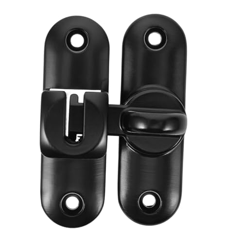 SOIMISS Schwerer Zinklegierung Schiebetürschloss Flip Riegel für Außentüren Scheunentor mit Elegantem Design Einfache Montage Glatter Mechanismus Kompatibel mit Schiebetür und Torhardware von SOIMISS