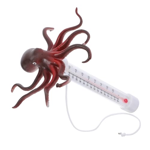 SOIMISS Schwimmendes Poolthermometer Ablesbares Wasserthermometer für Schwimmbäder Spas Teiche und Aquarien Präzise Temperaturmessung Tragbar Vielseitig Einsetzbar von SOIMISS