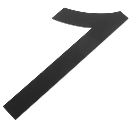 SOIMISS Selbstklebendes Edelstahl Hausnummernschild Schwarz Metall Türschild für Haus Briefkasten Außenbereich Wetterfest Langlebig Leicht Anzubringen SOIMISS Selbstklebendes Edelstahl Hausnummernschild Schwarz Metall Türschild für Haus Briefkasten Außenbereich Wetterfest Langlebig Leicht Anzubringen von SOIMISS