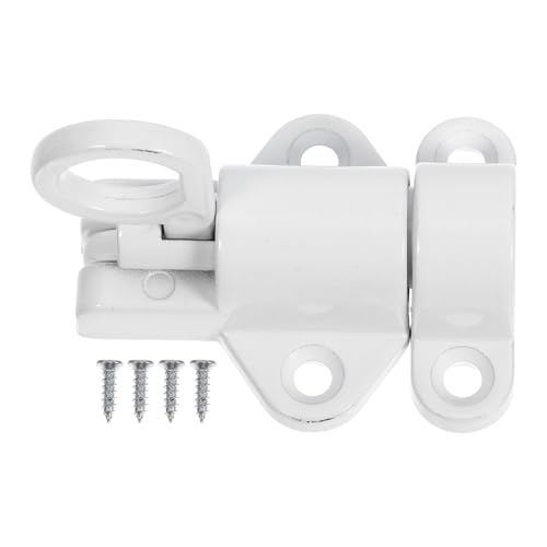 SOIMISS Selbstschließendem Türriegel Aluminiumlegierung Federmechanismus für Fenster Türen und Schränke Schrauben Leicht und Langlebig Elegantes Weißes Design SOIMISS Selbstschließendem Türriegel Aluminiumlegierung Federmechanismus für Fenster Türen und Schränke Schrauben Leicht und Langlebig Elegantes Weißes Design von SOIMISS