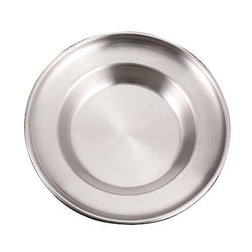 SOIMISS Servierplatte Flach Leicht für Dessert Obst Barbecue Bruchsicher Langlebig Glatte Oberfläche Einfache Vielseitig für Küche und Buffet von SOIMISS
