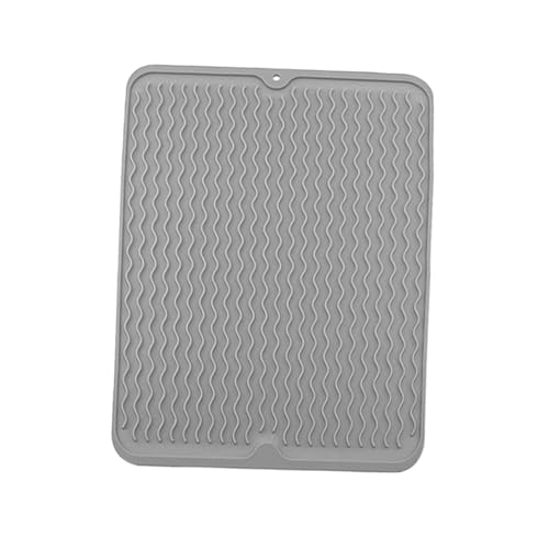 SOIMISS Silikon Abtropfmatte Rutschfest Hitzebeständig Küchenmatte für Geschirr Trocknungspads Spülbecken Schmutzabweisend Multifunktionale Silikonmatte für Besteck Teller Tassen SOIMISS Silikon Abtropfmatte Rutschfest Hitzebeständig Küchenmatte für Geschirr Trocknungspads Spülbecken Schmutzabweisend Multifunktionale Silikonmatte für Besteck Teller Tassen von SOIMISS