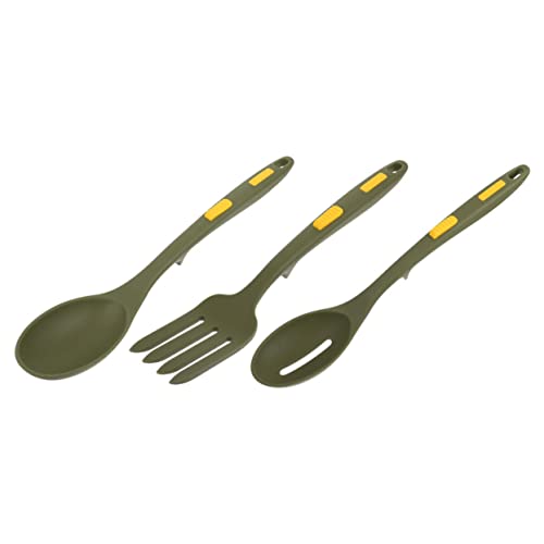 SOIMISS Silikon Kochlöffel Set Teilig Hitzebeständig Spaghettilöffel Schlitzlöffel Gabel Küchenutensilien Leicht Multifunktional Sicher für Alltag Kochen SOIMISS Silikon Kochlöffel Set Teilig Hitzebeständig Spaghettilöffel Schlitzlöffel Gabel Küchenutensilien Leicht Multifunktional Sicher für Alltag Kochen von SOIMISS