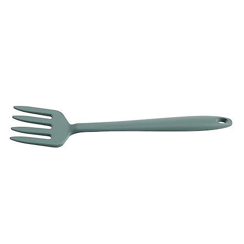 SOIMISS Silikon Nudelgabel Hitzebeständig Ergonomischer Griff zum Rühren von Salaten und Gerichten Leicht und Platzsparend von SOIMISS