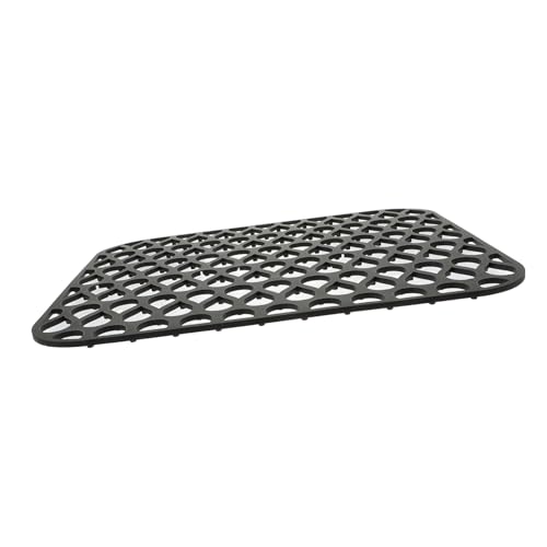 SOIMISS Silikon Spülbecken Matte mit Hohl Design Rutschfest und Langlebig Küchen Abtropfmatte und Schutzpad Flexibel Zuschneidbar Multifunktional für Haushalt und Küchenspüle Schwarz von SOIMISS