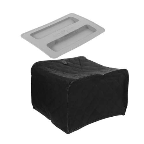 SOIMISS Silikon Toaster Abdeckung Staub Wasserschutz Küchen Toaster Cover Hitzebeständig Passend für Kleine Schlitztoaster Schmutzabweisend und Langlebig Praktischer Küchenschutz von SOIMISS