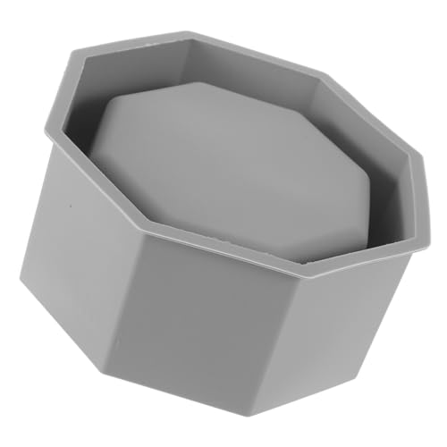 SOIMISS Silikonform Blumentopf DIY Sechseckig Geometrisch Pflanzgefäßform Wiederverwendbar Glatte Oberfläche für Einfache Entformung Kreative Bastelidee für Zimmerpflanzen und Dekoration von SOIMISS