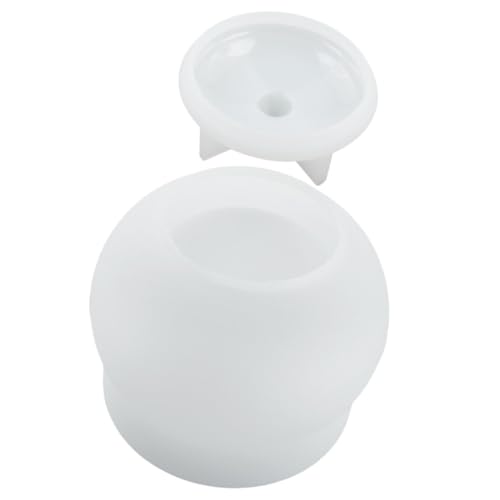 SOIMISS Silikonform für DIY Kristallharz Jar mit Deckel Langlebige Flexible Gießform für Epoxidharz Schmuck Dekorative Bastelform für Kinderhandwerk Leicht zu Reinigen und Kompakt von SOIMISS
