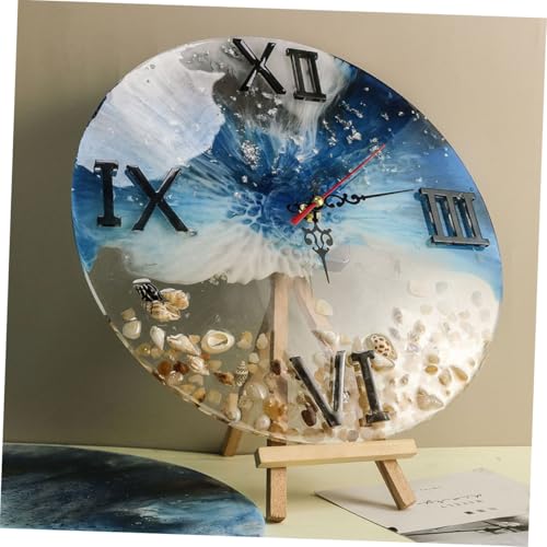 SOIMISS Silikonform für DIY Runde Wanduhr mit Römischen Ziffern Wiederverwendbar Langlebig Einfach zu Entformen Kompatibel mit Epoxidharz für Präzise und Stilvolle Uhrendesigns SOIMISS Silikonform für DIY Runde Wanduhr mit Römischen Ziffern Wiederverwendbar Langlebig Einfach zu Entformen Kompatibel mit Epoxidharz für Präzise und Stilvolle Uhrendesigns von SOIMISS