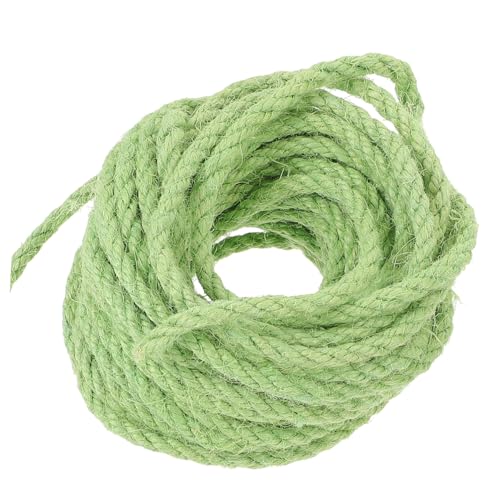 SOIMISS Sisal Seil für Katzen Grünes DIY Kratzbaum Zubehör aus Natürlichem Langlebig und Flexibel für Katzen und Klettergerüstgestaltung SOIMISS Sisal Seil für Katzen Grünes DIY Kratzbaum Zubehör aus Natürlichem Langlebig und Flexibel für Katzen und Klettergerüstgestaltung von SOIMISS
