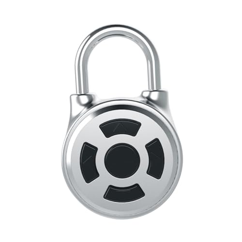 SOIMISS Smart Padlock für Schließfächer Drahtloses Vorhängeschloss für Gepäck Koffer und Aufbewahrungsschrank mit Passwort und Button Entsperrung SOIMISS Smart Padlock für Schließfächer Drahtloses Vorhängeschloss für Gepäck Koffer und Aufbewahrungsschrank mit Passwort und Button Entsperrung von SOIMISS