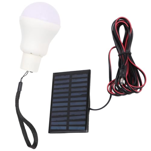 SOIMISS Solar Notfalllampe Solarleuchte Outdoor Camping Lampe Energiesparende Multifunktionale Beleuchtung Tragbar Wetterfest Für Wandern Angeln Bootfahren Zufällige Farbe Zufällige Farbe von SOIMISS