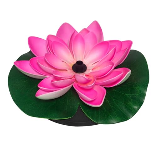 SOIMISS Solarbetriebener Lotus springbrunnen Schwimmende Teichpumpe mit Kreativem Lotus design Automatische Wasserzirkulation Fontänenhöhe Geeignet für Garten Vogelbad und Fischteich SOIMISS Solarbetriebener Lotus springbrunnen Schwimmende Teichpumpe mit Kreativem Lotus design Automatische Wasserzirkulation Fontänenhöhe Geeignet für Garten Vogelbad und Fischteich von SOIMISS