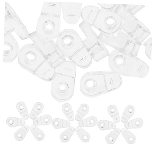 SOIMISS Spiegelglas Clips Wandhalterung für Spiegel und Schrauben Einfache Installation Vielseitig Einsetzbar Stabil und Dekorativ für Zuhause Geschäfte und Hotels von SOIMISS