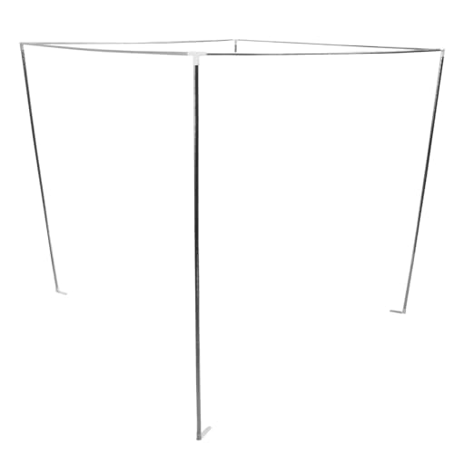SOIMISS Stabiler Moskitonetz Bettrahmen Edelstahl Verstärktes Canopy Gestell für Bett Robustes Metallbett mit Vier Eckpfosten Modernes Himmelbett Rahmen für Schlafzimmer SOIMISS Stabiler Moskitonetz Bettrahmen Edelstahl Verstärktes Canopy Gestell für Bett Robustes Metallbett mit Vier Eckpfosten Modernes Himmelbett Rahmen für Schlafzimmer von SOIMISS