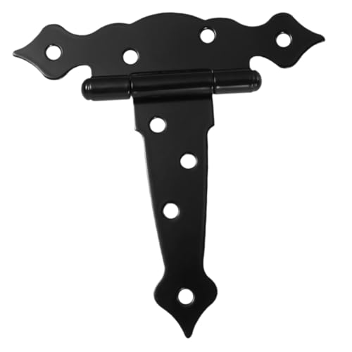 SOIMISS T scharnier aus Metall für Holztüren Schwerlastgeeignet Vielseitig für Scheunentore und Gartentüren Einfache Montage Stabile Türunterstützung Dekoratives Design SOIMISS T scharnier aus Metall für Holztüren Schwerlastgeeignet Vielseitig für Scheunentore und Gartentüren Einfache Montage Stabile Türunterstützung Dekoratives Design von SOIMISS