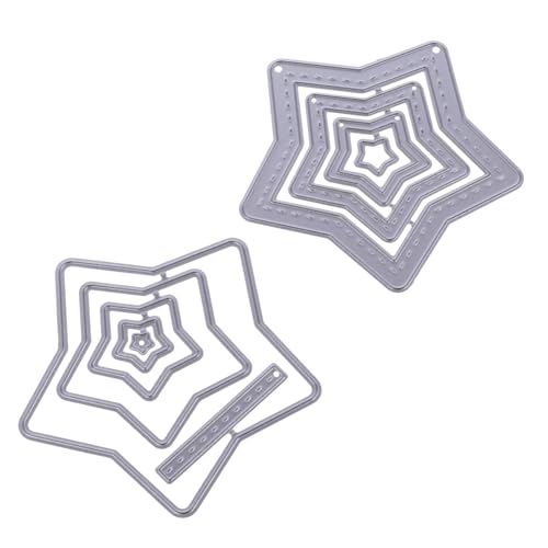 SOIMISS Teilige Stanzschablone für DIY mit Sternenmotiv Langlebiges Schneidewerkzeug für Scrapbooking und Kartenherstellung Geeignet für Kreative Papierprojekte und Prägungen SOIMISS Teilige Stanzschablone für DIY mit Sternenmotiv Langlebiges Schneidewerkzeug für Scrapbooking und Kartenherstellung Geeignet für Kreative Papierprojekte und Prägungen von SOIMISS