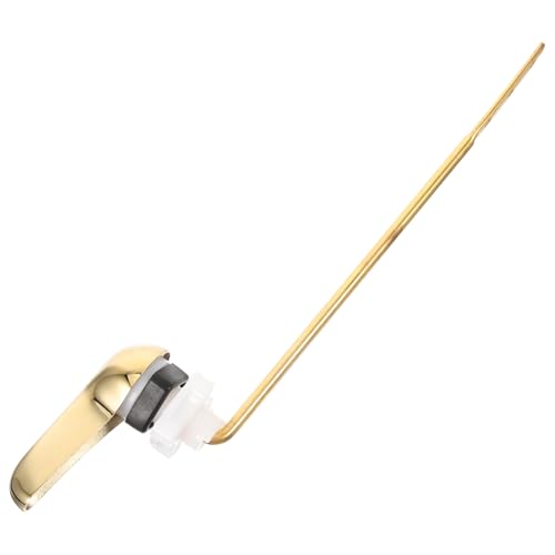 SOIMISS Toiletten Spülhebel Zinklegierung Vorderseitiger Wc Spülkasten Ersatzgriff Ergonomisch Langlebig Einfache Montage Passend für Toilettenspülsysteme Badezimmerzubehör in Gold SOIMISS Toiletten Spülhebel Zinklegierung Vorderseitiger Wc Spülkasten Ersatzgriff Ergonomisch Langlebig Einfache Montage Passend für Toilettenspülsysteme Badezimmerzubehör in Gold von SOIMISS