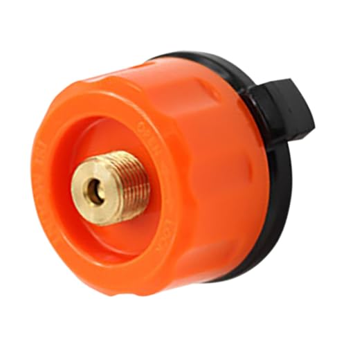 SOIMISS Tragbarer Camping Gaskartuschen Adapter aus Robustem Kleiner Propanflaschen für Outdoor Kocher Installieren Vielseitig Einsetzbar für Grill und Camping von SOIMISS
