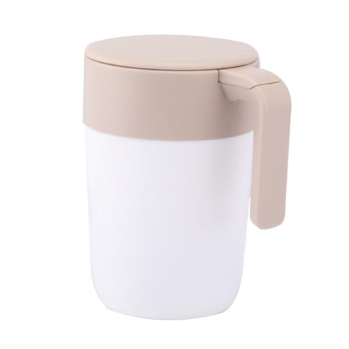 SOIMISS Tragbarer Kaffeebecher mit Integriertem Filter aus Langlebigem PP Leicht und Kompakt zum Einfachen Aufbrühen und Mitnehmen für Kaffeeliebhaber als Weiß von SOIMISS