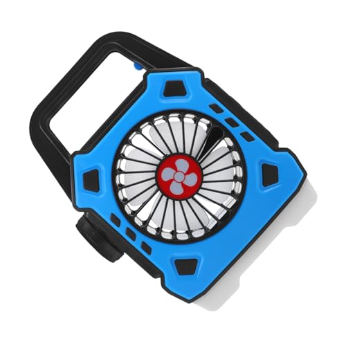 SOIMISS Tragbarer Wiederaufladbarer Campingventilator mit LED Lampe Multifunktionales Outdoor Equipment für Camping Wandern und Notfälle SOIMISS Tragbarer Wiederaufladbarer Campingventilator mit LED Lampe Multifunktionales Outdoor Equipment für Camping Wandern und Notfälle von SOIMISS
