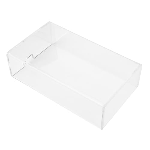 SOIMISS Transparente Acryl Mausabdeckung Staub und Wasserschutz Schreibtisch Maus Schutzhülle Abnehmbar Waschbar Langlebig Praktisch für Gaming und Büro von SOIMISS