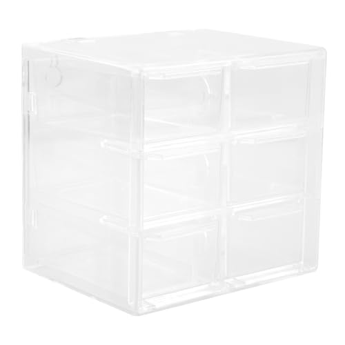 SOIMISS Transparente Aufbewahrungsbox mit Fächern Organizer für Tageslinsen Staubschutz Kompakt und Multifunktional für Schreibtisch und Reise SOIMISS Transparente Aufbewahrungsbox mit Fächern Organizer für Tageslinsen Staubschutz Kompakt und Multifunktional für Schreibtisch und Reise von SOIMISS