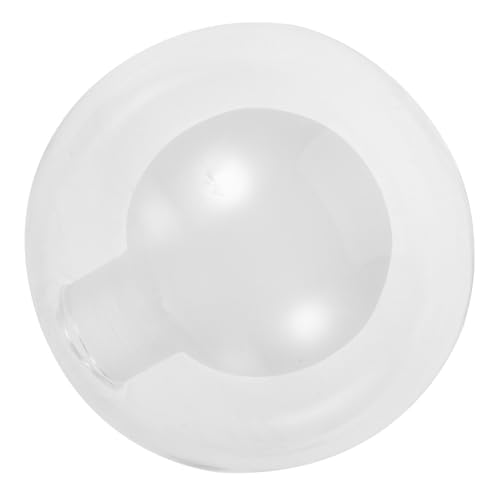 SOIMISS Transparenter Glaskugel Lampenschirm Ersatzglas für Wohnzimmer Hängeleuchte Doppelglas Kugelform Modern Robustes Lampenglas Leuchtenschirm Einfache Montage Dekorativ von SOIMISS