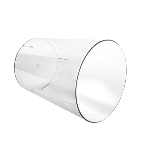 SOIMISS Transparenter Müllbehälter im Nordischen Stil Runder Abfallbehälter für Schlafzimmer und Büro und Praktisch ohne Deckel Entsorgen von Abfällen Design SOIMISS Transparenter Müllbehälter im Nordischen Stil Runder Abfallbehälter für Schlafzimmer und Büro und Praktisch ohne Deckel Entsorgen von Abfällen Design von SOIMISS