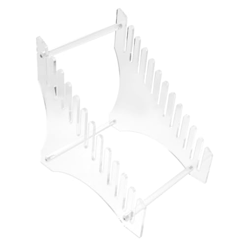 SOIMISS Transparentes Schallplattenregal mit Stufigem Design Multifunktionales Vinyl und CD Display Stabiler Aufbewahrungsständer für Büro und Zuhause Platzsparend und Übersichtlich SOIMISS Transparentes Schallplattenregal mit Stufigem Design Multifunktionales Vinyl und CD Display Stabiler Aufbewahrungsständer für Büro und Zuhause Platzsparend und Übersichtlich von SOIMISS