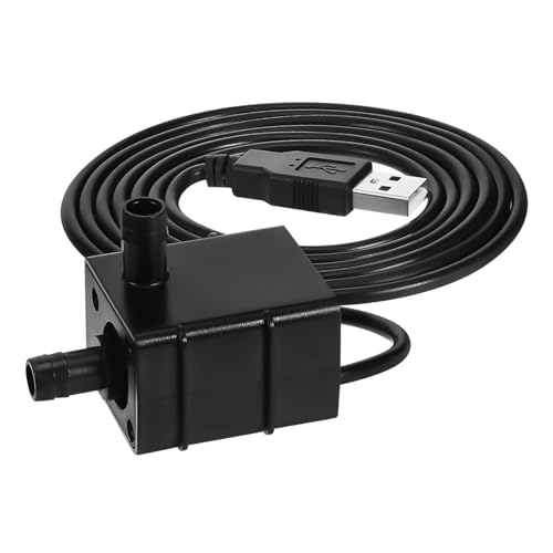SOIMISS USB Mini Tauchpumpe für Aquarium und Katzenbrunnen Leise Kompakt Langlebig Tragbar Sichere Wasserpumpe für Wasserspiele und im Haus und Büro SOIMISS USB Mini Tauchpumpe für Aquarium und Katzenbrunnen Leise Kompakt Langlebig Tragbar Sichere Wasserpumpe für Wasserspiele und im Haus und Büro von SOIMISS